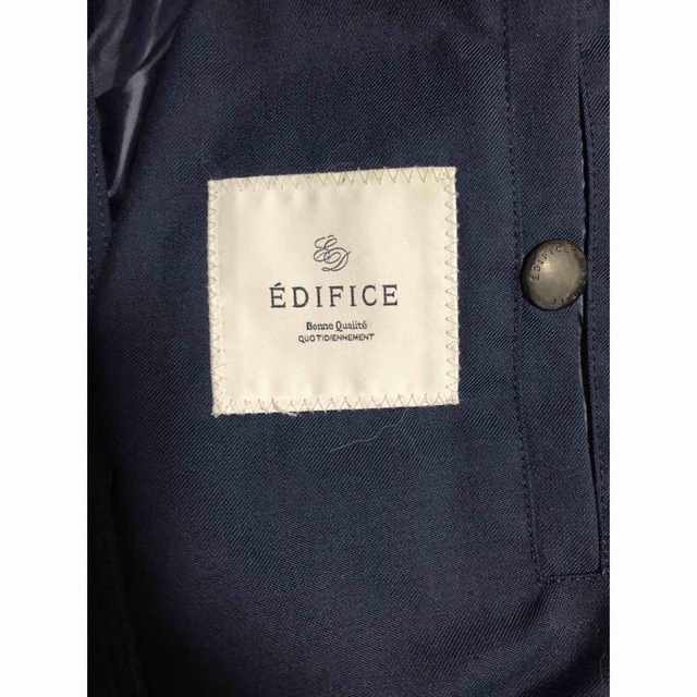 EDIFICE(エディフィス)のEDIFICE ダウンジャケット　紺　s エディフィス メンズのジャケット/アウター(ダウンジャケット)の商品写真