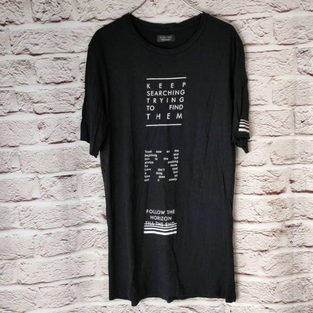 ZARA(ザラ)のZARA MAN　ザラ　トップス　Tシャツ　メンズ　レディース メンズのトップス(Tシャツ/カットソー(半袖/袖なし))の商品写真