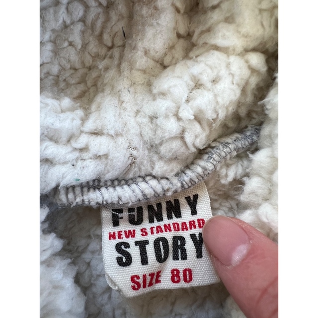 FUNNY STORY(ファニーストーリー)のFUNNYSTORY ジャンプスーツ　80センチ キッズ/ベビー/マタニティのベビー服(~85cm)(ジャケット/コート)の商品写真
