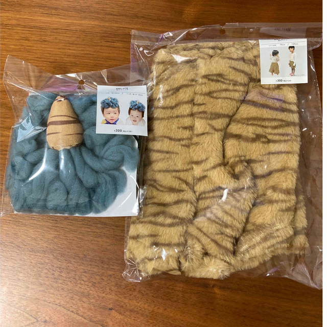 3COINS(スリーコインズ)の3coins 節分 鬼のパンツ ウィッグ 2点セット キッズ/ベビー/マタニティのキッズ服男の子用(90cm~)(その他)の商品写真