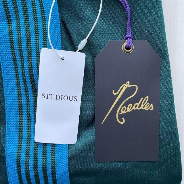 ストレート　XS グリーン　ブルー　studious　別注 green 9