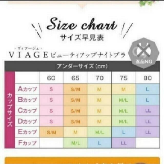 VIAGE(ヴィアージュ)のviage ナイトブラ　ブラックとセット レディースの下着/アンダーウェア(その他)の商品写真