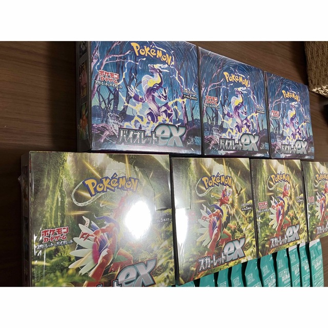 激安大特価!】 ポケモンカード スカーレットex 7BOX シュリンク付き