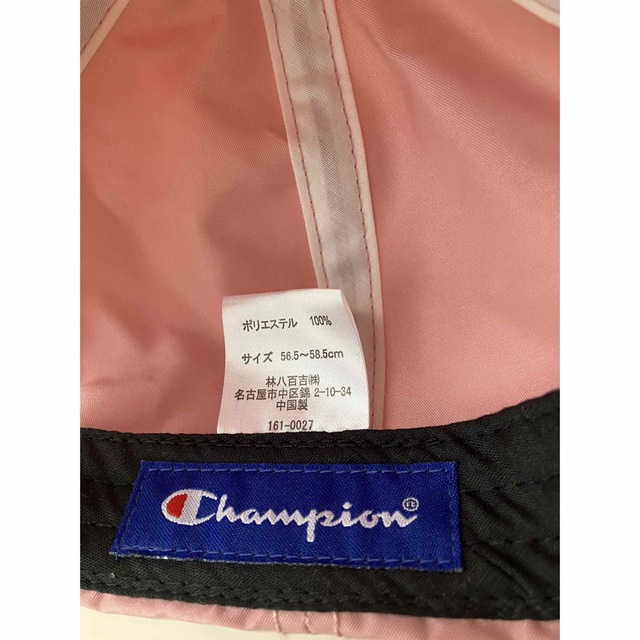 Champion(チャンピオン)のお値下げ！！チャンピオンの淡いピンクのハット レディースの帽子(キャップ)の商品写真