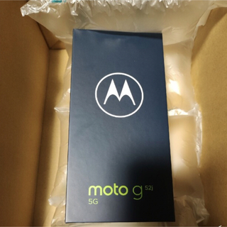 モトローラ(Motorola)の新品 未開封 Motorola モトローラ moto g52j SIMフリー(スマートフォン本体)