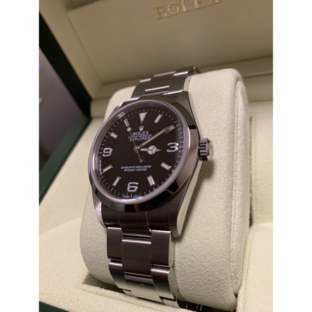 人気の雑貨がズラリ! ROLEX 美品EXPLORER 114270 Z番ルーレットロレックスエクスプローラー1 - 腕時計(アナログ) 人気の雑貨がズラリ! ROLEX 美品EXPLORER 114270 Z番ルーレットロレックスエクスプローラー1 - 腕時計(アナログ)