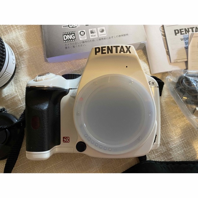 PENTAX K-X レンズキット WHITE 3
