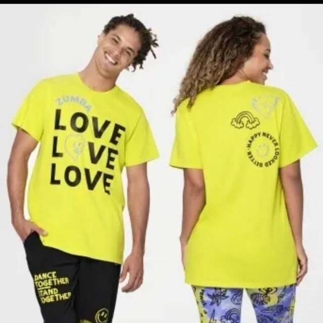 Zumba(ズンバ)の★mie★様専用【正規品】新品・未使用 Happy Tee-Sunflower スポーツ/アウトドアのトレーニング/エクササイズ(トレーニング用品)の商品写真