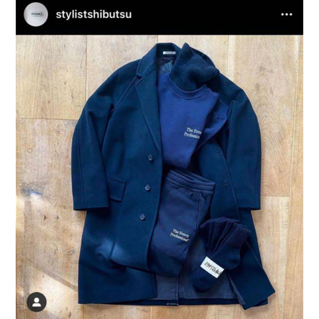 AURALEE(オーラリー)の【希少】AURALEE Cashmere Wool Mosser Coat 3 メンズのジャケット/アウター(チェスターコート)の商品写真