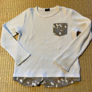 コムサイズム(COMME CA ISM)のワッフルロンT 140(Tシャツ/カットソー)