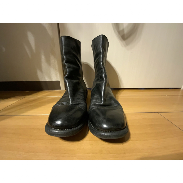 安いそれに目立つ GUIDI zip back グイディ バックジップブーツ guidi