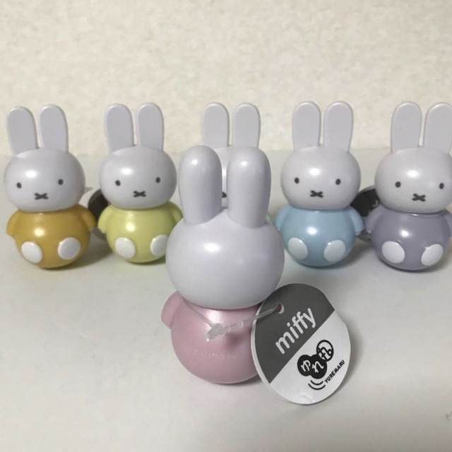 miffy(ミッフィー)のミッフィー ゆれ丸 6個セット おきあがりごぼし フィギュア エンタメ/ホビーのおもちゃ/ぬいぐるみ(キャラクターグッズ)の商品写真