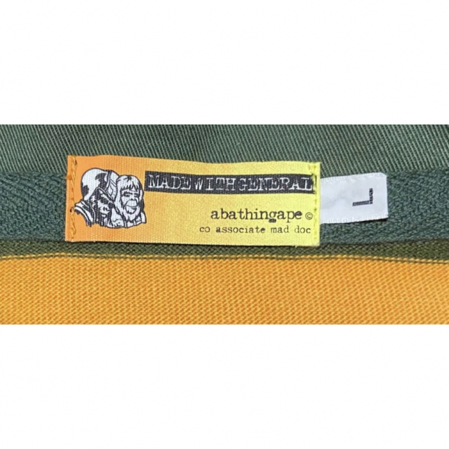 A BATHING APE(アベイシングエイプ)のアベイシングエイプ ポロシャツ ヴィンテージ 90s 00s APE エイプ メンズのトップス(Tシャツ/カットソー(半袖/袖なし))の商品写真