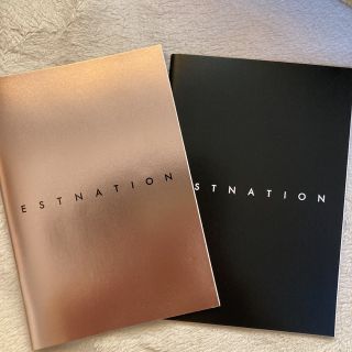 ESTNATION ノート2冊セット　新品未使用(ノート/メモ帳/ふせん)