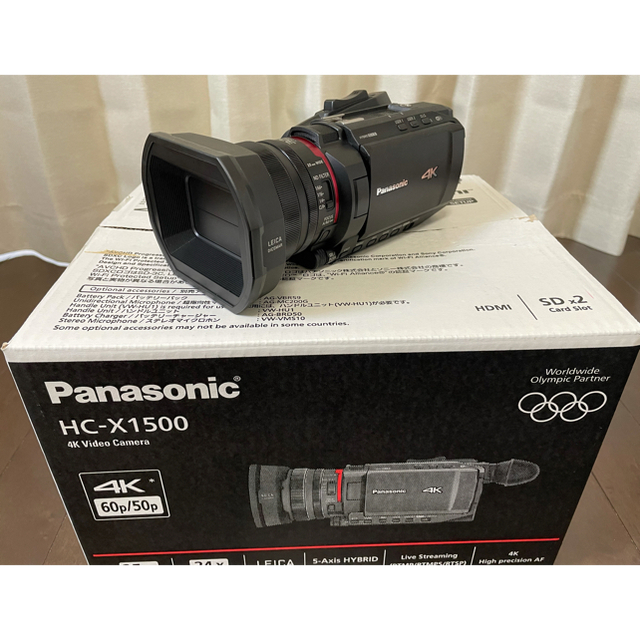 アウトレット☆送料無料】 Panasonic たー パナソニック panasonic hc-x 1500 ビデオカメラ 