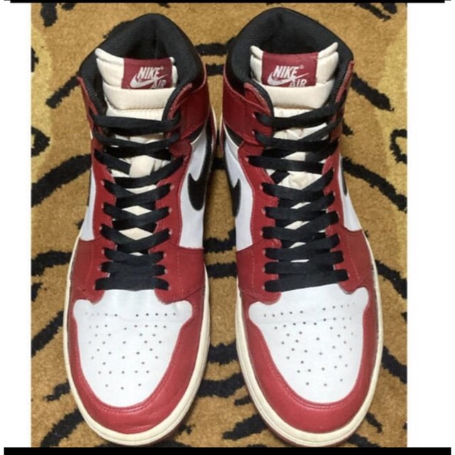 Jordan Brand（NIKE）(ジョーダン)の箱付き　AIR JORDAN 1st CHICAGO 28cm custom品 メンズの靴/シューズ(スニーカー)の商品写真