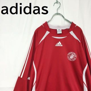 アディダス(adidas)の【人気】アディダス フットサルチーム ウェア 長袖 サッカー レッド サイズXO(ウェア)