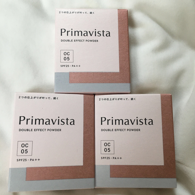 Primavista(プリマヴィスタ)のプリマヴィスタ ダブルエフェクト パウダー オークル05(9.0g) コスメ/美容のベースメイク/化粧品(ファンデーション)の商品写真