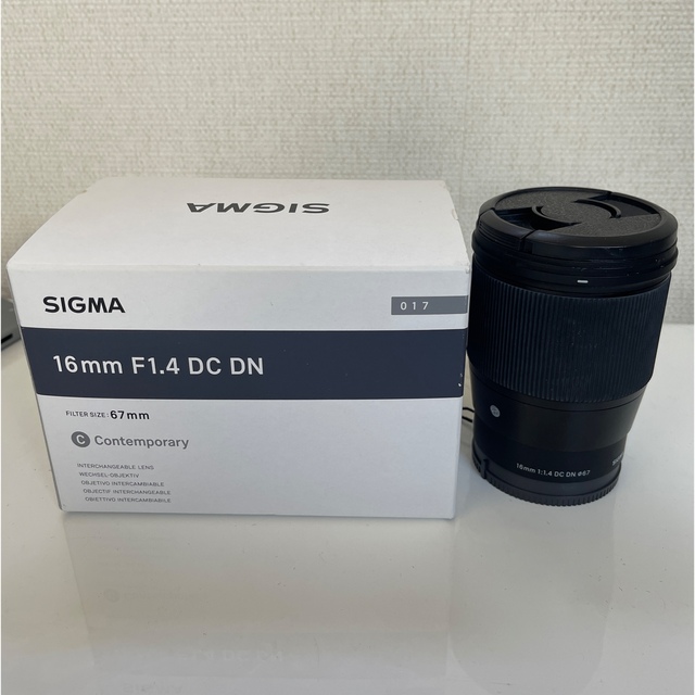 美品 SIGMA 16mm F1.4 DC DN  SONY Eマウント用