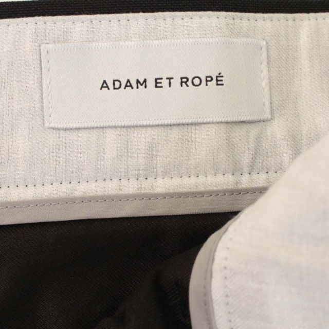 Adam et Rope'(アダムエロぺ)のアダムエロペ サステナブルハーフパンツ ショートパンツ 34 XS 黒 レディースのパンツ(ショートパンツ)の商品写真