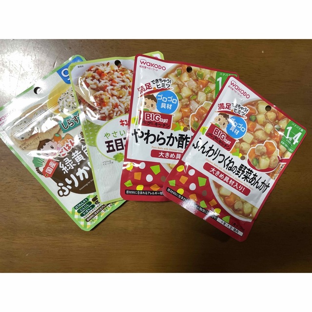 和光堂(ワコウドウ)のWAKODO キューピー 離乳食セット 食品/飲料/酒の加工食品(レトルト食品)の商品写真