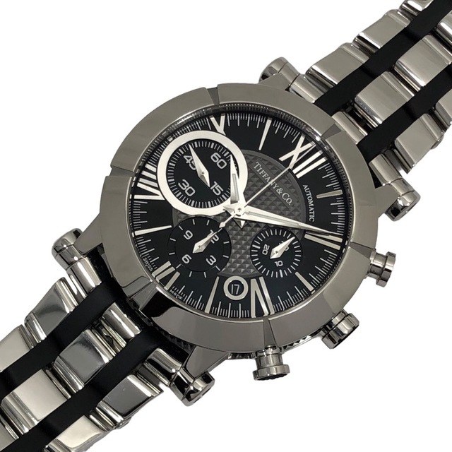 Tiffany & Co. - ティファニー TIFFANY＆CO アトラスジェント クロノグラフ 腕【中古】