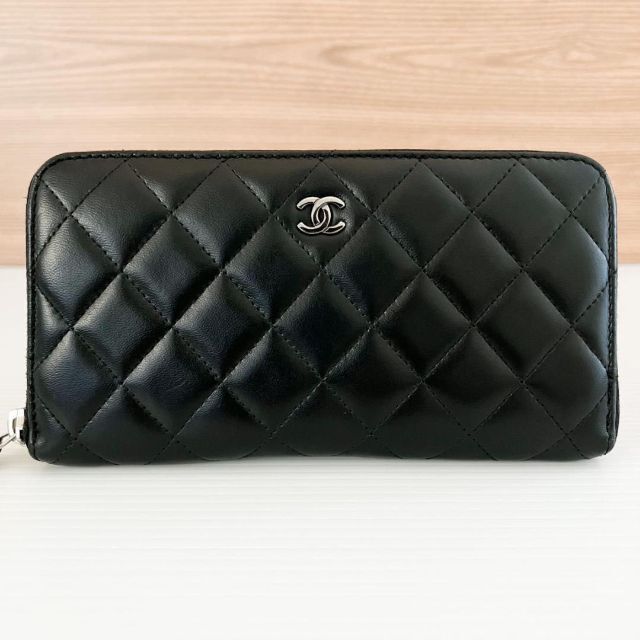 CHANEL(シャネル)の⭐極美品⭐シャネル マトラッセ ラムスキン ラウンド 長財布 レディースのファッション小物(財布)の商品写真