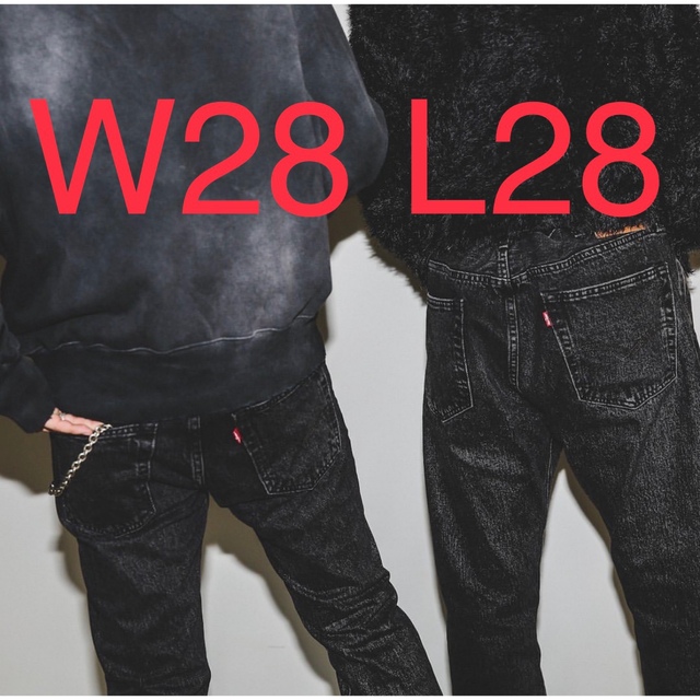 Levi's - Levi's × BEAMS 501 Black DENIM W28 L28の通販 by ...