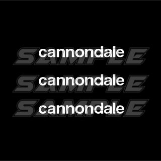 キャノンデール(Cannondale)のGOEN様分 cannondale カッティングステッカー  セット(その他)