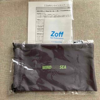 Zoff×WIND AND SEA 平野紫耀さん　着用サングラス　同型