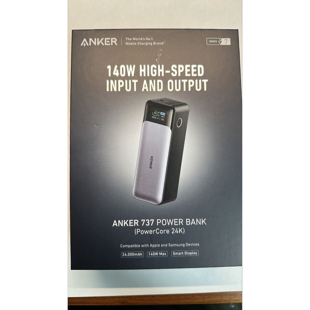 美品】Anker 737 POWER BANK-