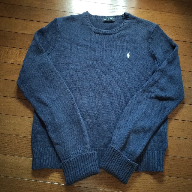 POLO RALPH LAUREN(ポロラルフローレン)のラルフローレン　コットンニット　Lサイズ レディースのトップス(ニット/セーター)の商品写真