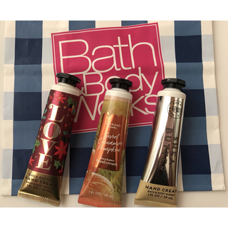 バスアンドボディーワークス(Bath & Body Works)のBath & Body Works  ハンドクリーム３点(ハンドクリーム)