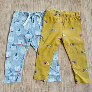 ベビーギャップ(babyGAP)のベビーギャップ　長ズボン2枚セット　80cm 12-18month(パンツ)