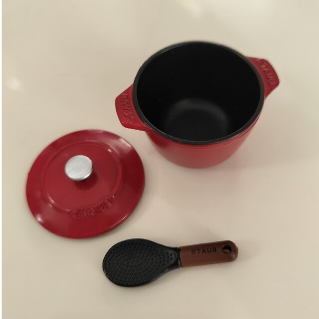 STAUB(ストウブ)の【ガチャ】STAUB ミニチュアコレクション ハンドメイドのおもちゃ(ミニチュア)の商品写真