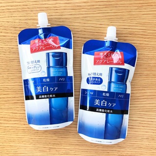 アクアレーベル(AQUALABEL)の２個　新品　 アクアレーベル　化粧水 ローション 美白ケア　詰め替え(化粧水/ローション)
