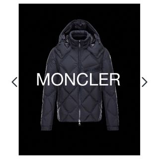 モンクレール(MONCLER)の美品！MONCLER NEWMAN サイズ1 ダークネイビー(ダウンジャケット)