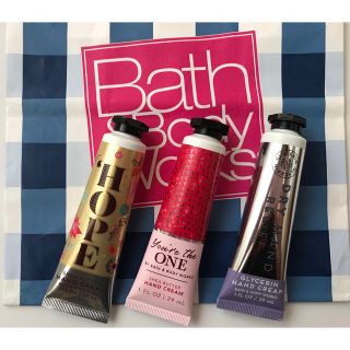 バスアンドボディーワークス(Bath & Body Works)のBath & Body Works  ハンドクリーム３点(ハンドクリーム)