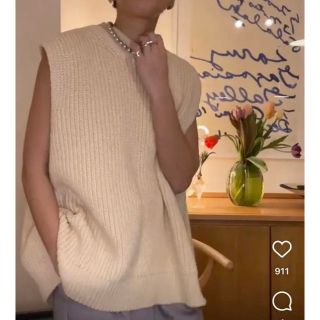 machatt マチャット ❁アゼスリーブレスニットの通販 by とらこshop