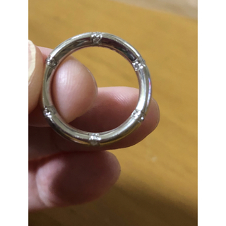 ポンテヴェキオ(PonteVecchio)のSALEお買い得❣️7号ポンテヴェキオPT900ダイヤ0.18リング(リング(指輪))