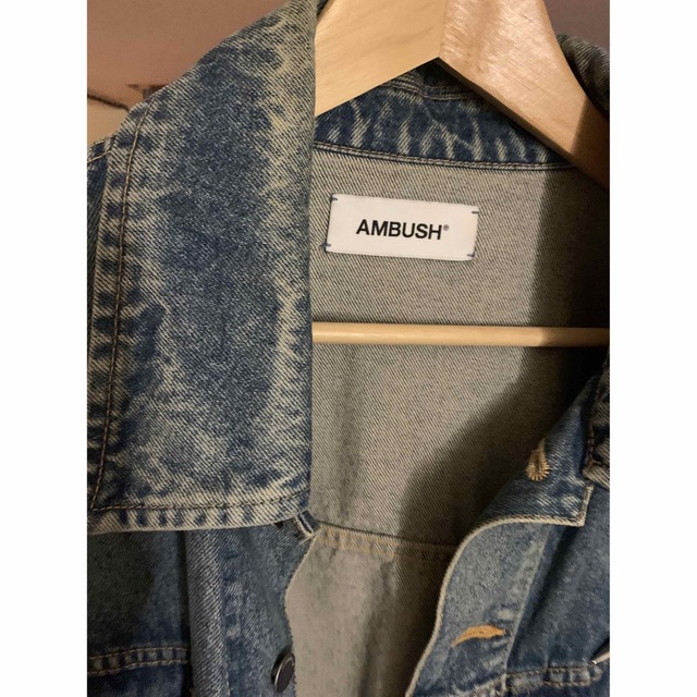 AMBUSH(アンブッシュ)のAMBUSH デニムジャケット オーバーサイズ メンズのジャケット/アウター(Gジャン/デニムジャケット)の商品写真