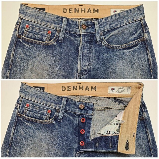 DENHAM - 【美品】デンハム RAZOR MIJ10YA 630本限定 日本製 W28 DENHAM - 【美品】デンハム RAZOR MIJ10YA 630本限定 日本製 W28