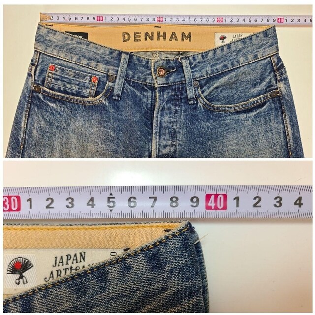 DENHAM - 【美品】デンハム RAZOR MIJ10YA 630本限定 日本製 W28 DENHAM - 【美品】デンハム RAZOR MIJ10YA 630本限定 日本製 W28