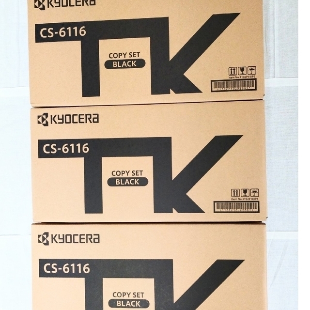 生産完了商品 京セラ純正 TK-6116 x 1本 匿名配送 送料無料 新品未使用