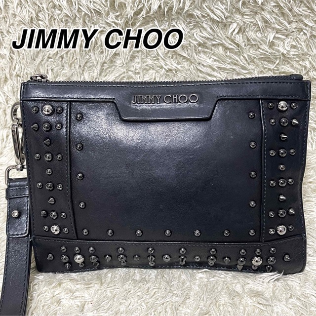 特価ブランド 格安割引購入 美品 ジミーチュウ 18900円本店 【大幅値下げ 】ジミーチュウ☆JIMMY クラッチバッグ 日本 デレク