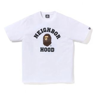 A Bathing Ape x Neighborhood Tee 白 XL(Tシャツ/カットソー(半袖/袖なし))