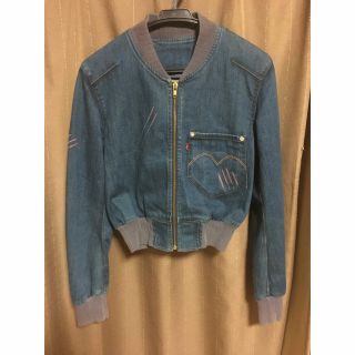 リーバイス(Levi's)のリーバイスレッド　爪あとデニムジャケット　デニムブルゾン 初期　爪痕希少品　美品(Gジャン/デニムジャケット)