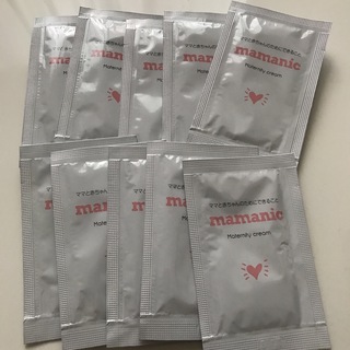 ママニック　マタニティクリーム10包(妊娠線ケアクリーム)