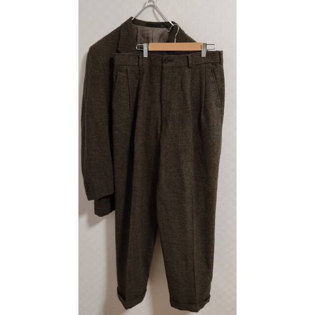 ISSEY MIYAKE イッセイミヤケ ウール製 セットアップスーツ 大人の上質