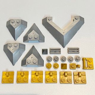 レゴ(Lego)のレゴセット ゴールド・シルバー 特殊パーツ(積み木/ブロック)